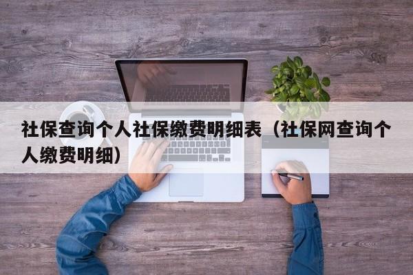 社保查询个人社保缴费明细表（社保网查询个人缴费明细）