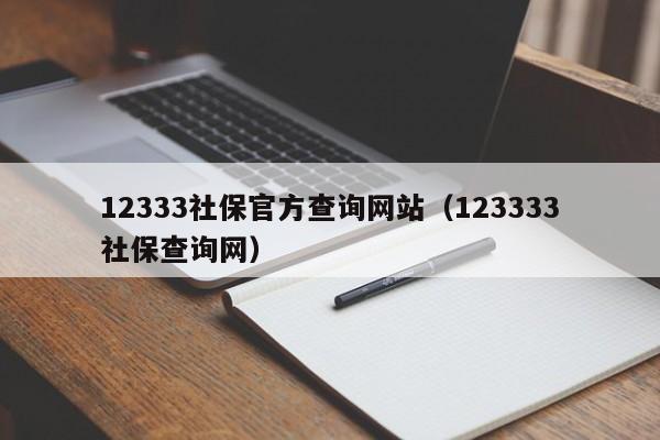 12333社保官方查询网站（123333社保查询网）