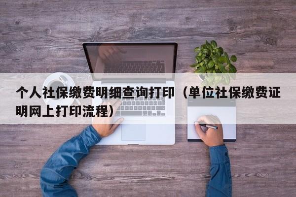 个人社保缴费明细查询打印（单位社保缴费证明网上打印流程）