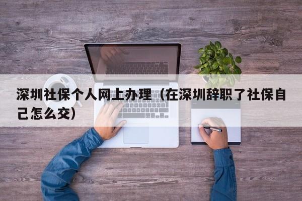 深圳社保个人网上办理（在深圳辞职了社保自己怎么交）