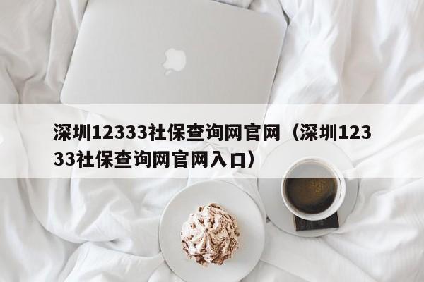 深圳12333社保查询网官网（深圳12333社保查询网官网入口）