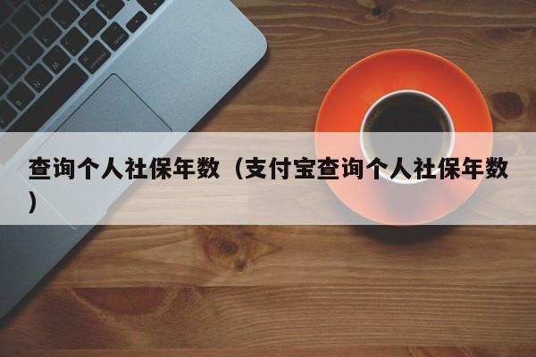 查询个人社保年数（支付宝查询个人社保年数）
