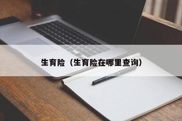 生育险（生育险在哪里查询）