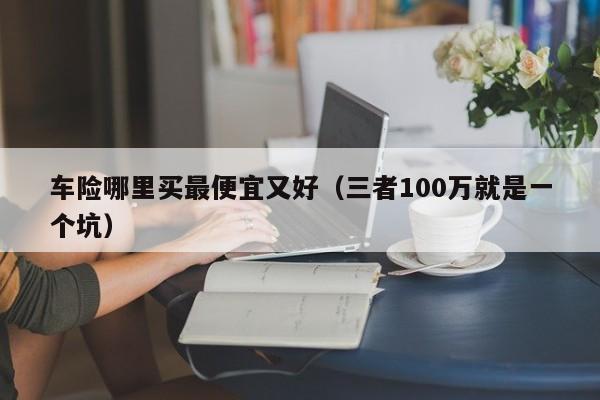 车险哪里买最便宜又好（三者100万就是一个坑）