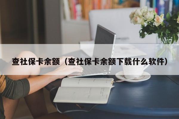 查社保卡余额（查社保卡余额下载什么软件）