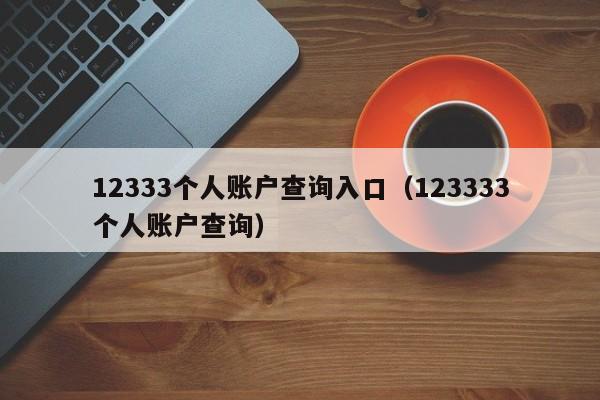 12333个人账户查询入口（123333个人账户查询）