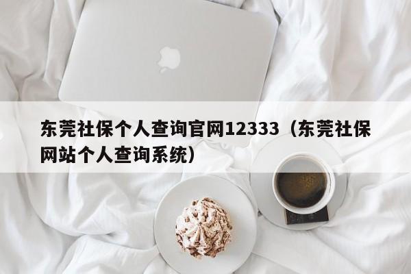 东莞社保个人查询官网12333（东莞社保网站个人查询系统）