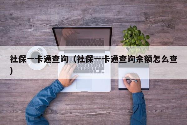社保一卡通查询（社保一卡通查询余额怎么查）