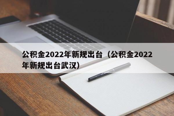 公积金2022年新规出台（公积金2022年新规出台武汉）