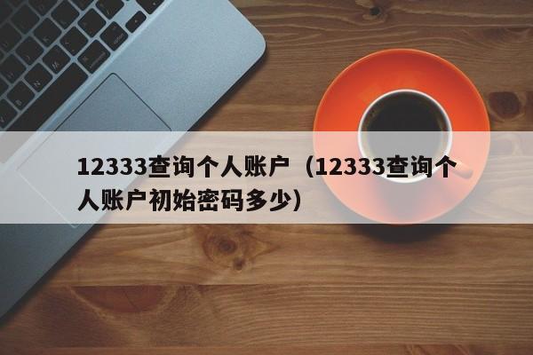 12333查询个人账户（12333查询个人账户初始密码多少）