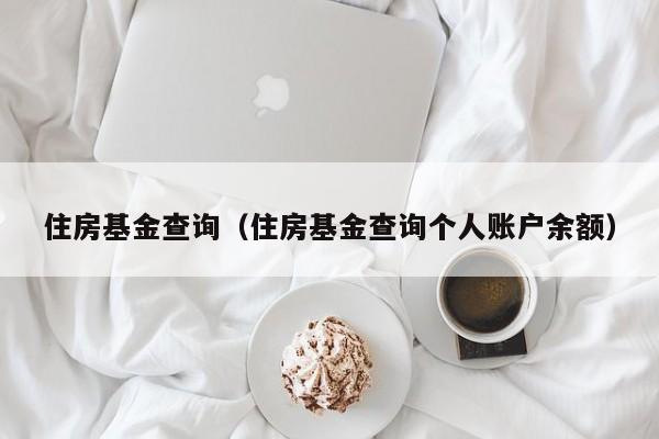 住房基金查询（住房基金查询个人账户余额）