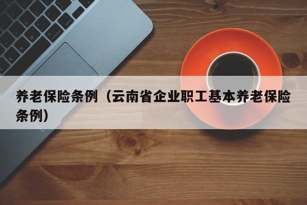 养老保险条例（云南省企业职工基本养老保险条例）