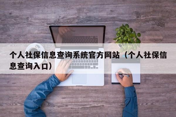 个人社保信息查询系统官方网站（个人社保信息查询入口）