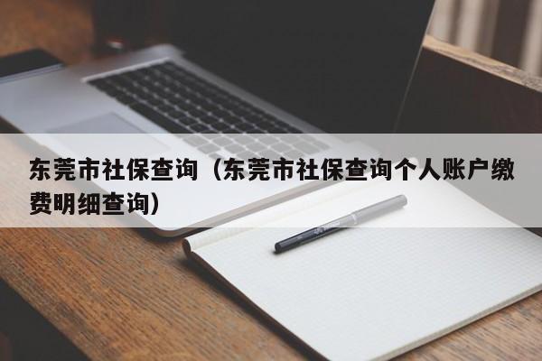 东莞市社保查询（东莞市社保查询个人账户缴费明细查询）