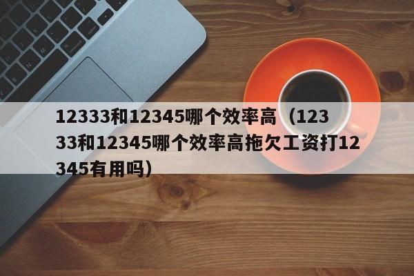 12333和12345哪个效率高（12333和12345哪个效率高拖欠工资打12345有用吗）