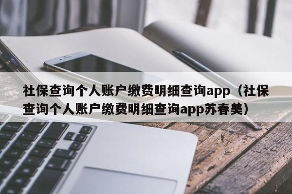 社保查询个人账户缴费明细查询app（社保查询个人账户缴费明细查询app苏春美）