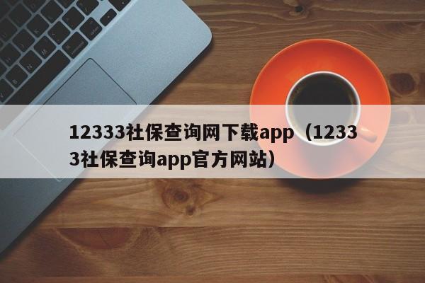 12333社保查询网下载app（12333社保查询app官方网站）