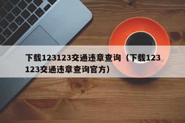 下载123123交通违章查询（下载123123交通违章查询官方）