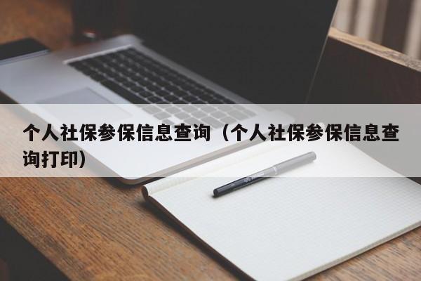 个人社保参保信息查询（个人社保参保信息查询打印）