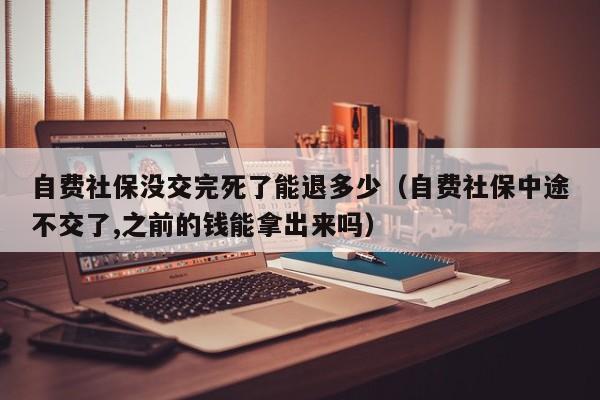 自费社保没交完死了能退多少（自费社保中途不交了,之前的钱能拿出来吗）
