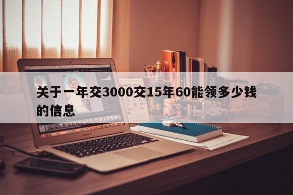 关于一年交3000交15年60能领多少钱的信息