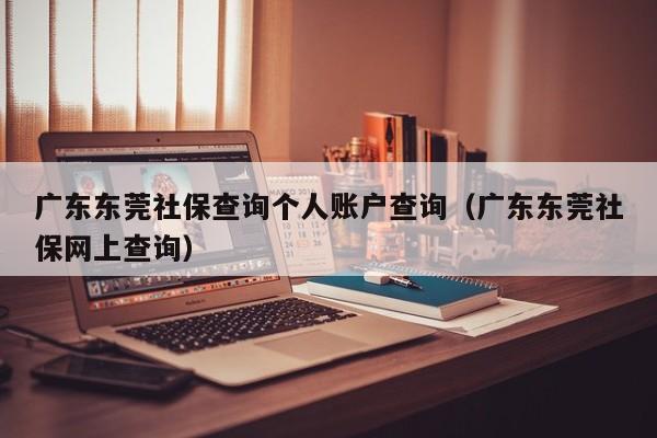 广东东莞社保查询个人账户查询（广东东莞社保网上查询）