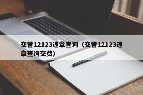 交管12123违章查询（交管12123违章查询交费）