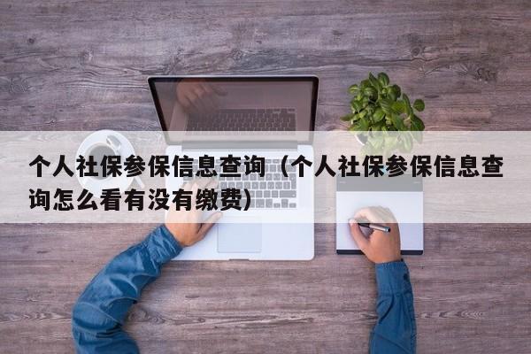 个人社保参保信息查询（个人社保参保信息查询怎么看有没有缴费）