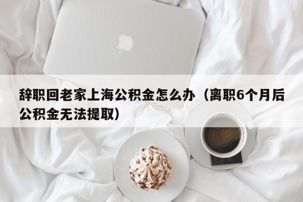 辞职回老家上海公积金怎么办（离职6个月后公积金无法提取）