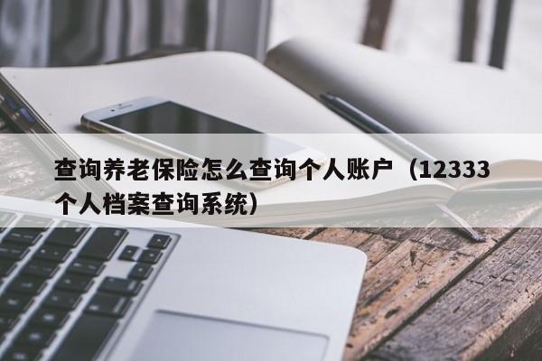 查询养老保险怎么查询个人账户（12333个人档案查询系统）
