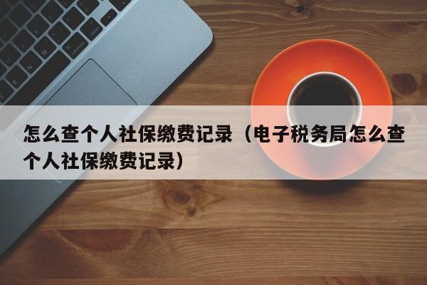 怎么查个人社保缴费记录（电子税务局怎么查个人社保缴费记录）