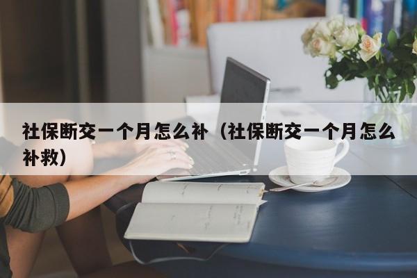 社保断交一个月怎么补（社保断交一个月怎么补救）