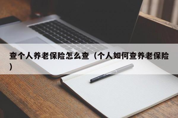 查个人养老保险怎么查（个人如何查养老保险）