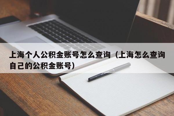 上海个人公积金账号怎么查询（上海怎么查询自己的公积金账号）