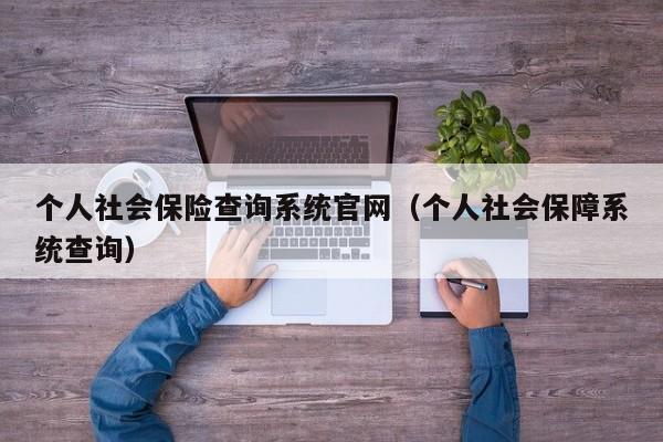 个人社会保险查询系统官网（个人社会保障系统查询）