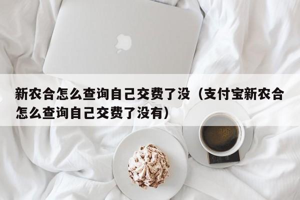 新农合怎么查询自己交费了没（支付宝新农合怎么查询自己交费了没有）