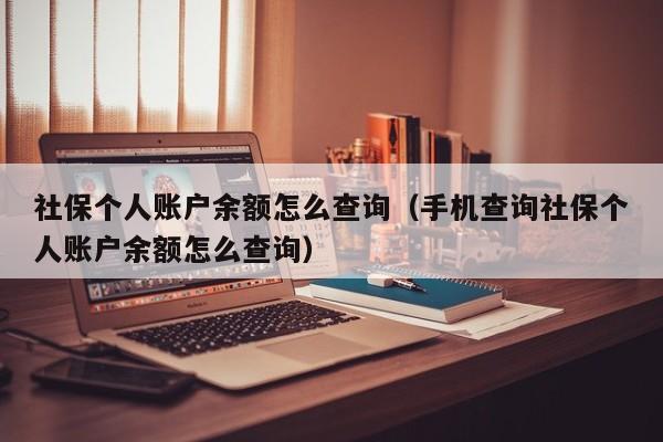 社保个人账户余额怎么查询（手机查询社保个人账户余额怎么查询）