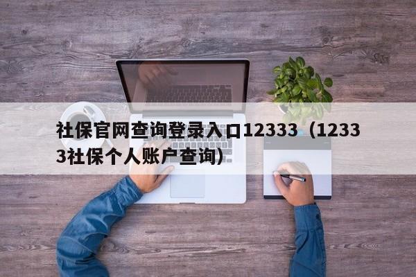 社保官网查询登录入口12333（12333社保个人账户查询）