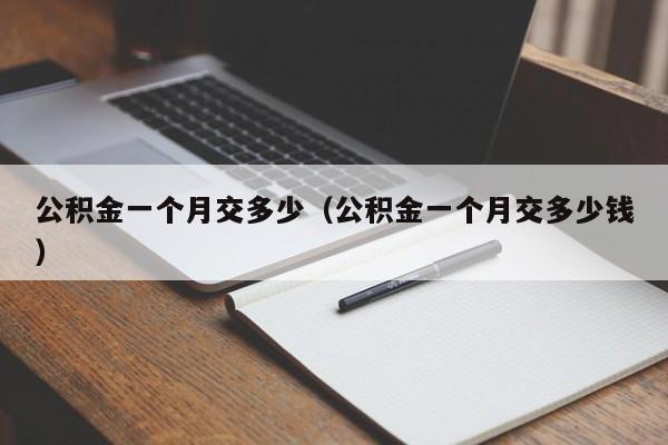 公积金一个月交多少（公积金一个月交多少钱）