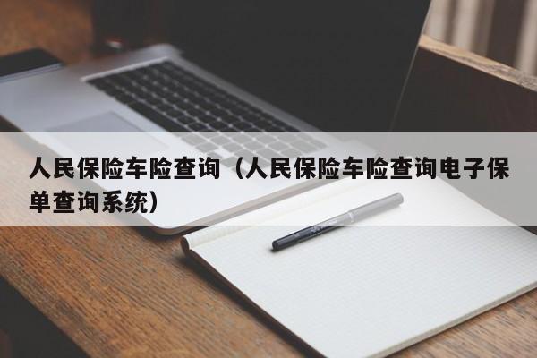 人民保险车险查询（人民保险车险查询电子保单查询系统）