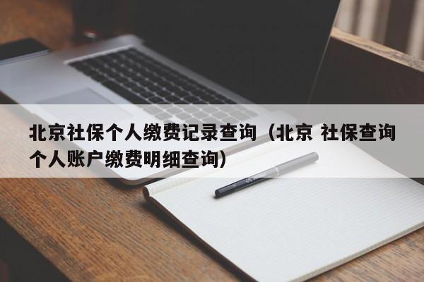 北京社保个人缴费记录查询（北京 社保查询个人账户缴费明细查询）
