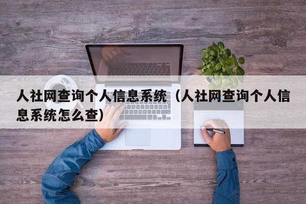 人社网查询个人信息系统（人社网查询个人信息系统怎么查）