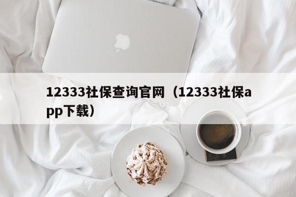 12333社保查询官网（12333社保app下载）