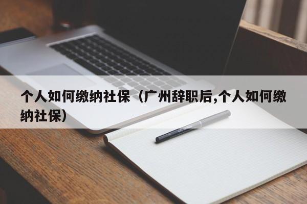 个人如何缴纳社保（广州辞职后,个人如何缴纳社保）