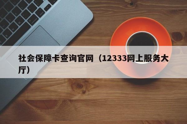 社会保障卡查询官网（12333网上服务大厅）