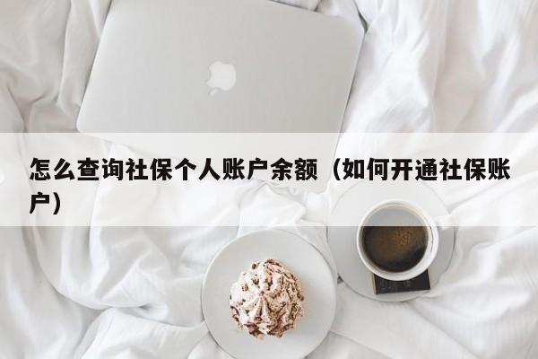 怎么查询社保个人账户余额（如何开通社保账户）