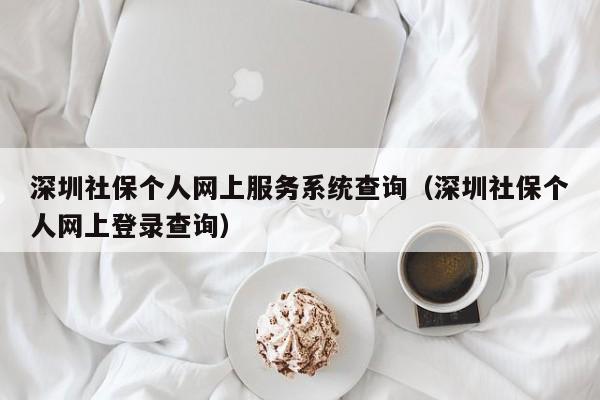 深圳社保个人网上服务系统查询（深圳社保个人网上登录查询）