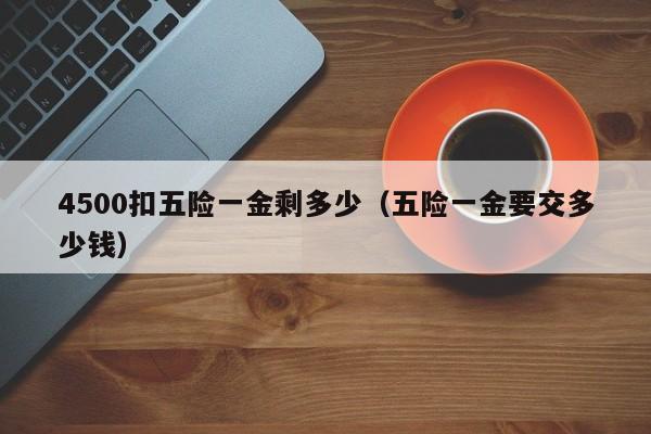 4500扣五险一金剩多少（五险一金要交多少钱）