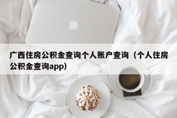 广西住房公积金查询个人账户查询（个人住房公积金查询app）
