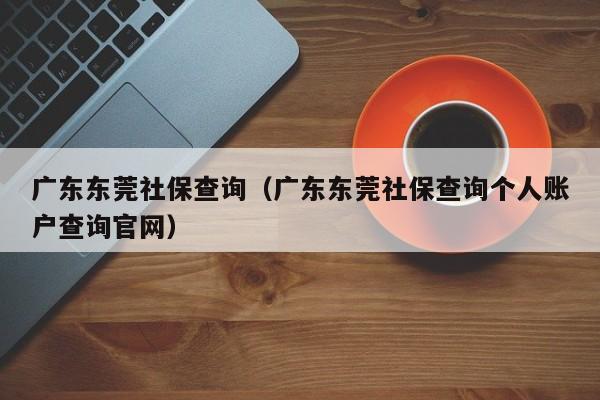 广东东莞社保查询（广东东莞社保查询个人账户查询官网）